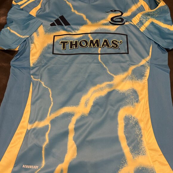 Adidas MLS PHILADELPHIA UNION Men's JERSEY Sz M,L,XL2XL New w tags - Picture 4 of 4